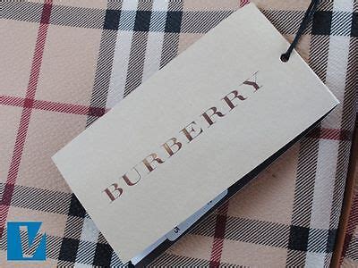 do burberry bags have authenticity cards|authentic burberry bag price.